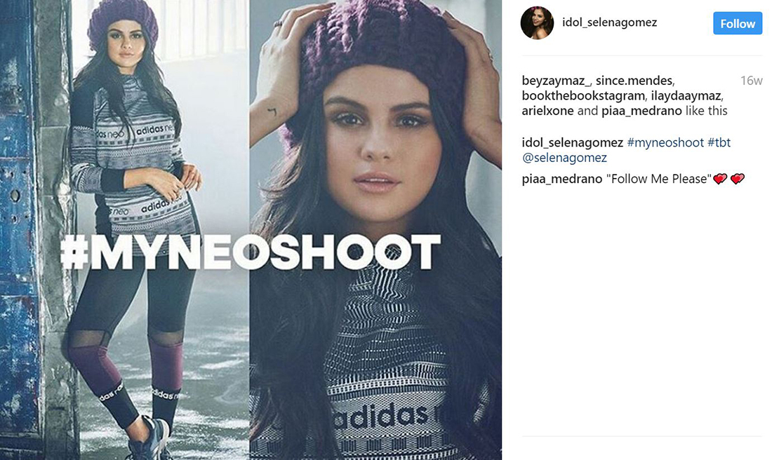 adidas hashtags for instagram